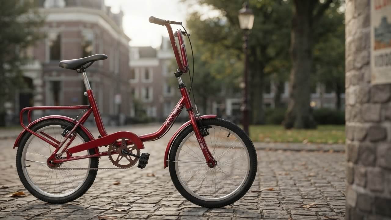 TBK, Fênix Retrô Vintage, aro 20, aço carbono, V-Brake, bicicleta vintage, bicicleta de 1 velocidade