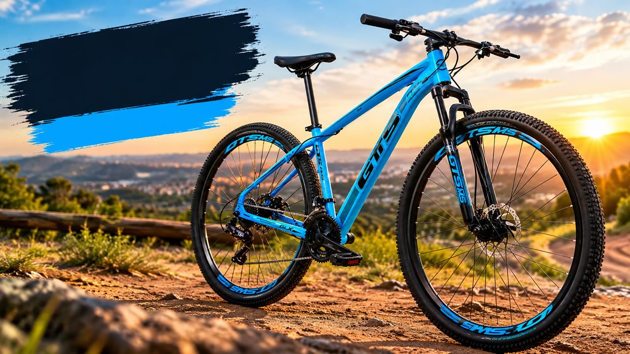 Bicicleta Aro 29 GTS Feel GLX 21 Marchas com quadro de alumínio